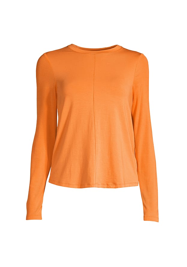 Casall Delight Crew Neck Long Sleeve Juicy Orange 36