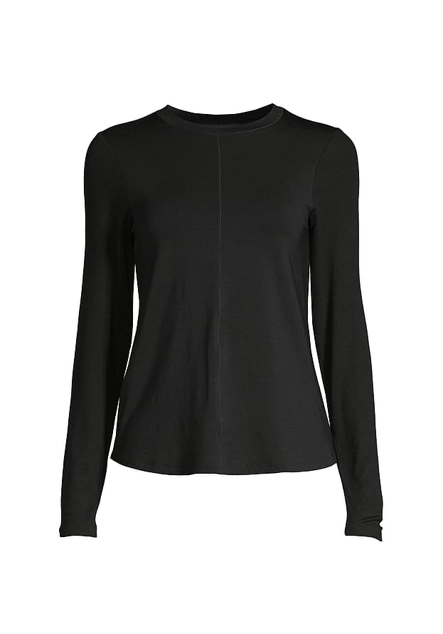 Casall Delight Crew Neck Long Sleeve Black 38