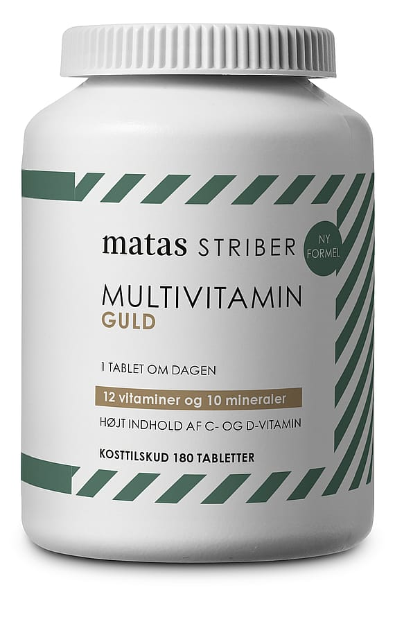 Matas Striber Multivitamin Guld 180 tabl.
