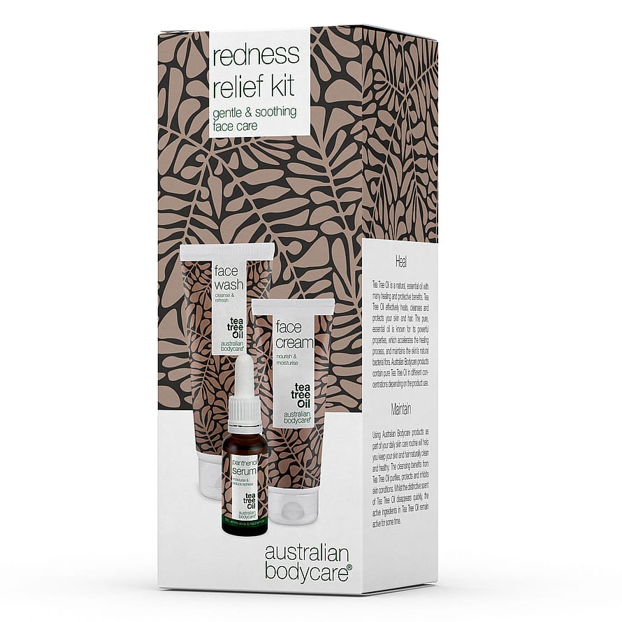 Australian Bodycare Redness Relief Kit – Calms Redness, Strengthens Skin Barrier And Hydrates For Sensitive Skin 330 ml