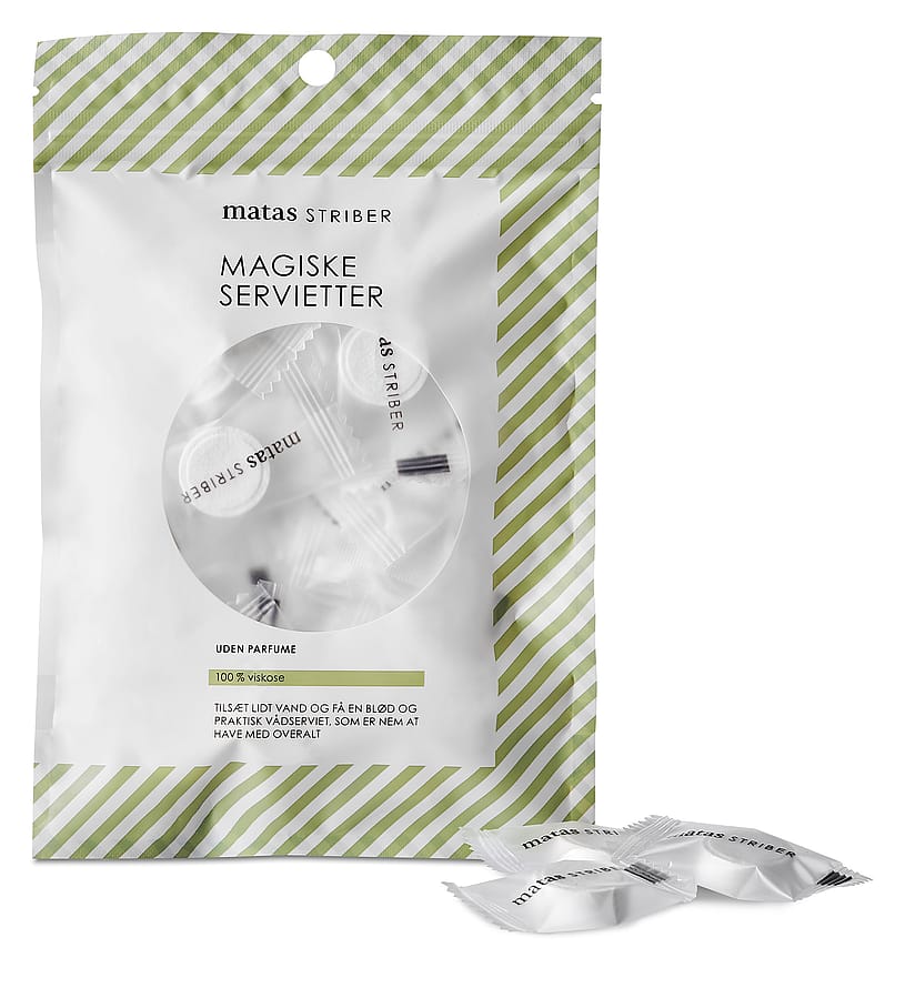 Matas Striber Magiske Servietter Uden Parfume 20 stk.