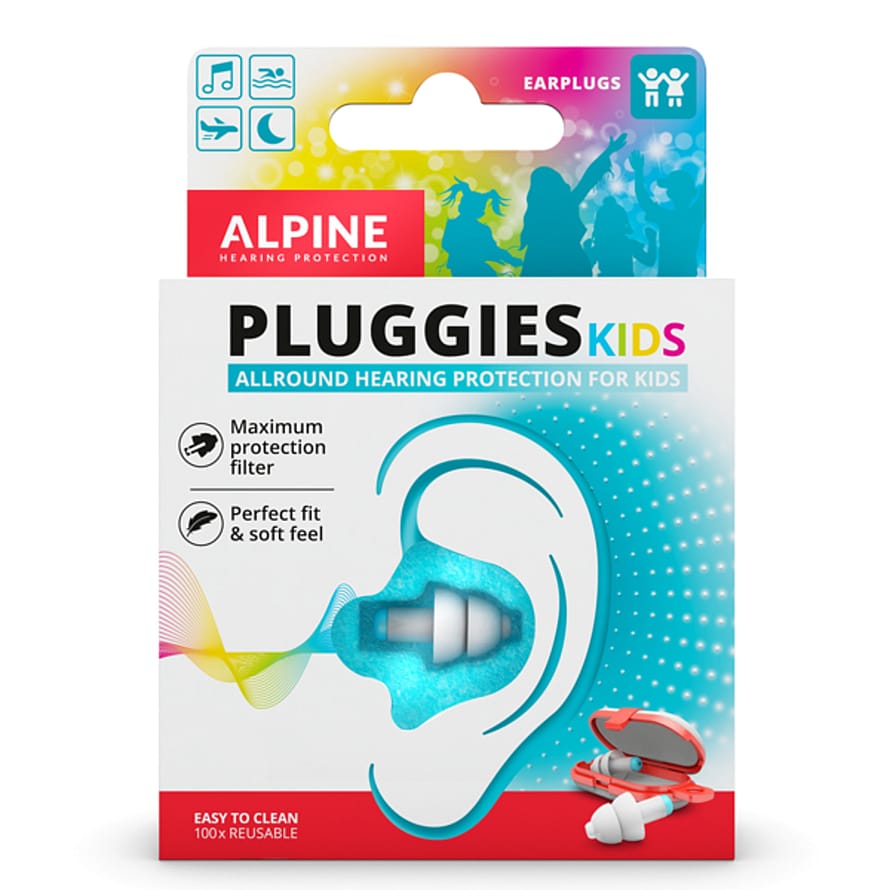 Alpine Hearing Protection Ørepropper Pluggies Kids 2 stk