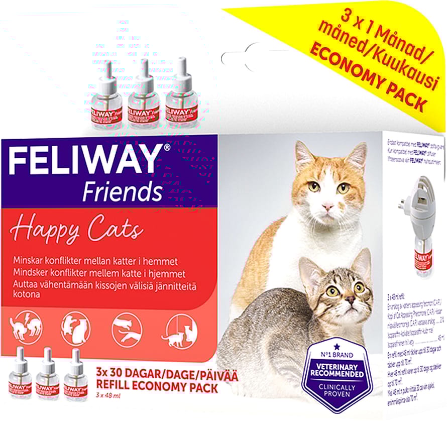 Feliway Friends Refill 3 x 48 ml