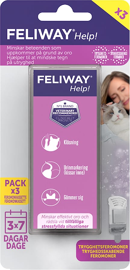 Feliway Help! Refill 3 x 1 Feromonkassette