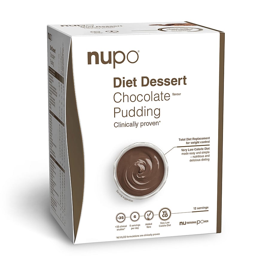 Nupo Diet Chocolate Pudding 12 port.