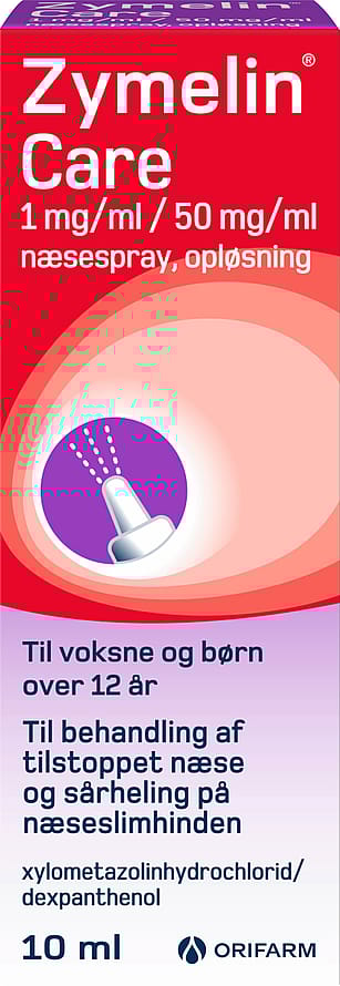 Zymelin Næsespray Care 10 ml
