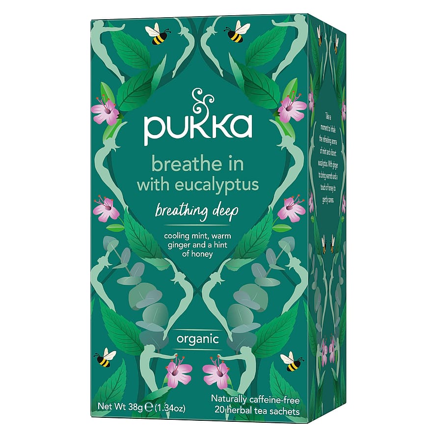 Pukka Breathe In Eucalyptus te Ø 20 breve