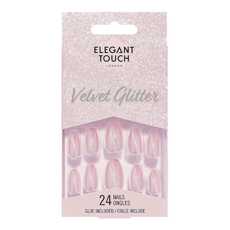 Elegant Touch Luxes Looks Nails Glitter Celestial