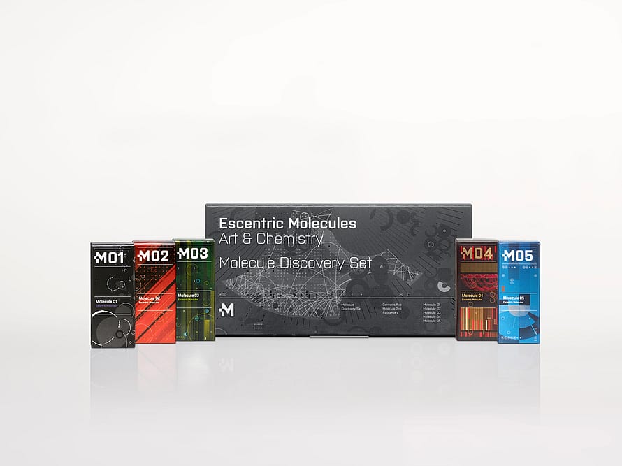 Escentric Molecules Art & Chemistry Molecule Discovery Set 5 x 2 ml