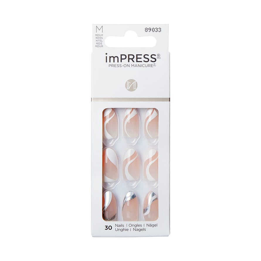 Kiss ImPRESS Artificial Nail - On My Mind 30 pcs