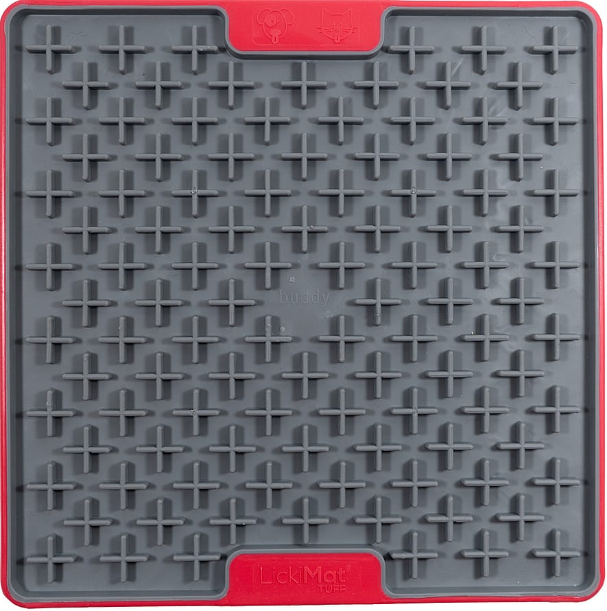 LickiMat Buddy Tuff Rød