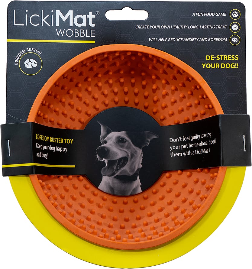 LickiMat Wobble Orange