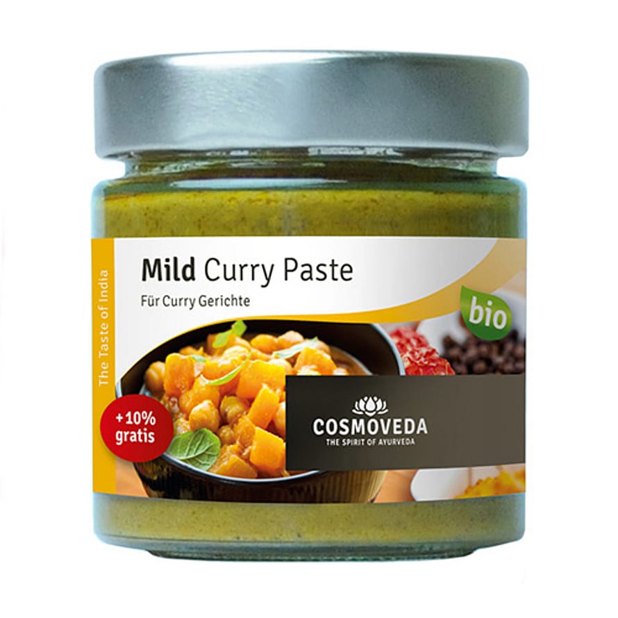 Cosmoveda Curry Paste mild Ø 175 g