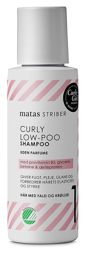 Matas Striber Curly Low-Poo Shampoo Uden Parfume 75 ml