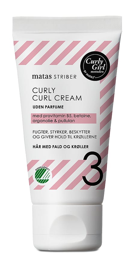 Matas Striber Curly Curl Cream Uden Parfume 40 ml