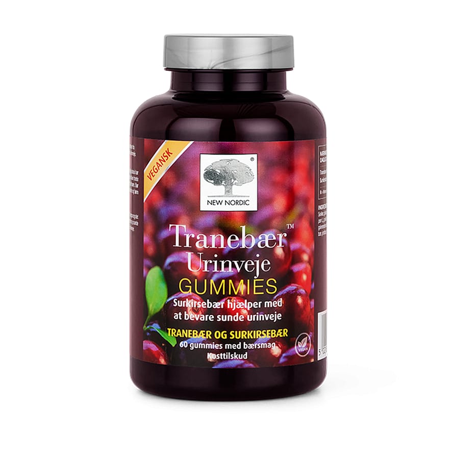 New Nordic Tranebær Urinveje 60 gummies