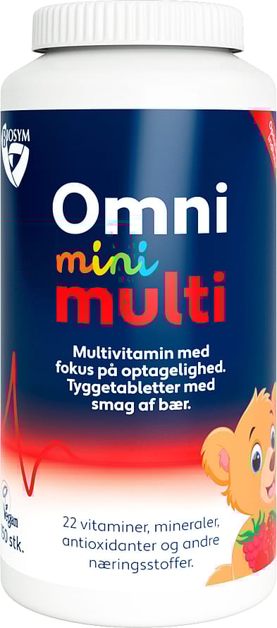 Biosym OmniMini Multi Kosttilskud 150 tabl.