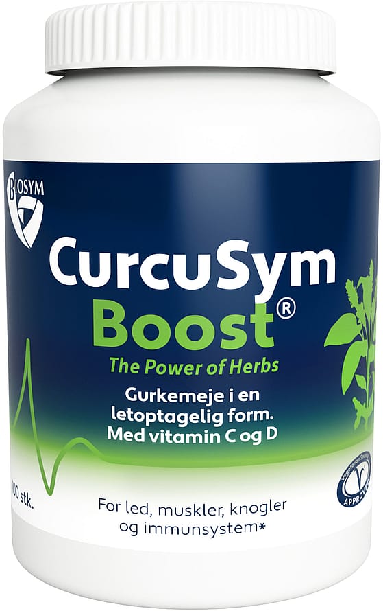 Biosym CurcuSym Boost® Kosttilskud 100 kaps.