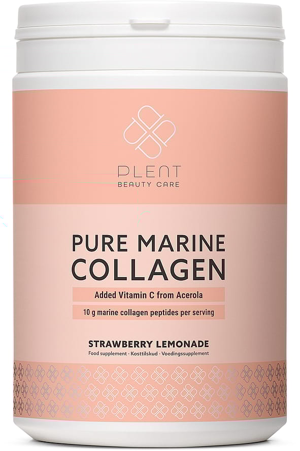 Plent Pure Marine Collagen 300 g Strawberry Lemonade