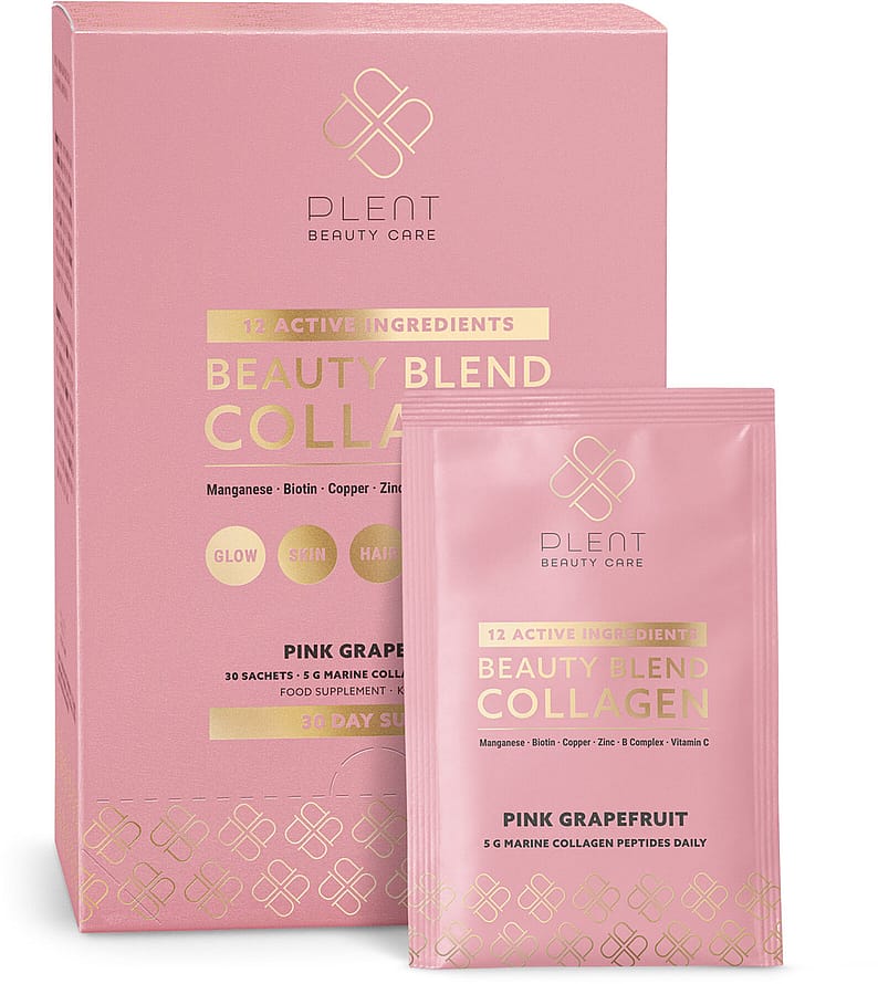 Plent Beauty Blend Collagen Pink Grapefruit 30 stk