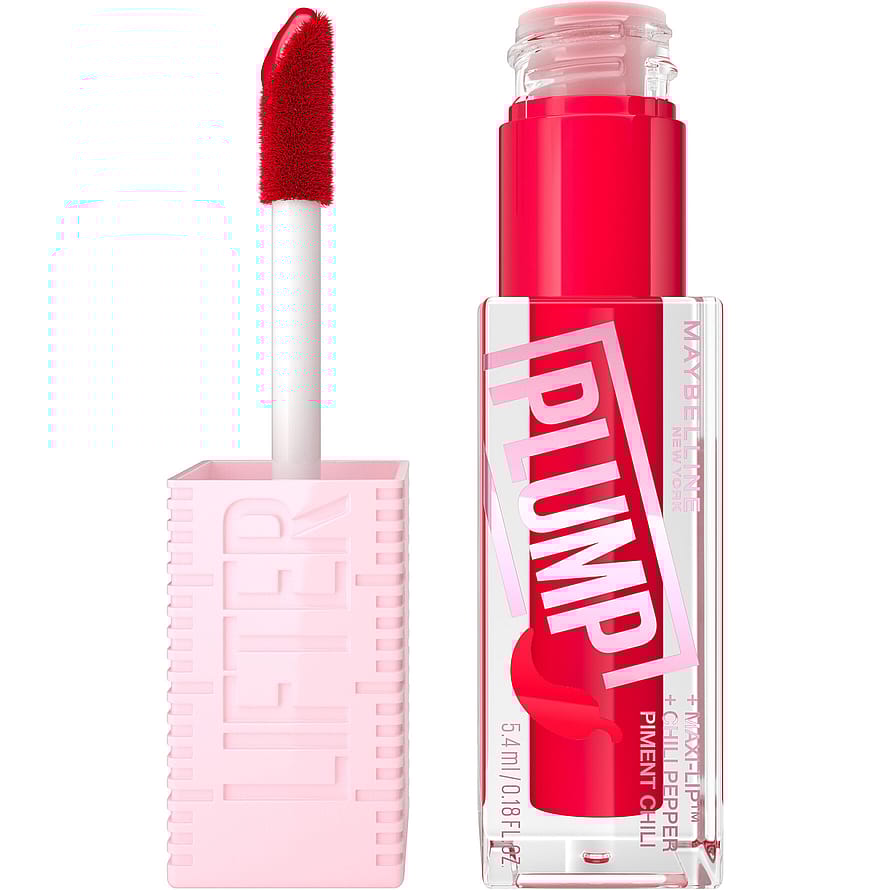 Maybelline New York Lifter Plump Lipgloss 004 Red Flag