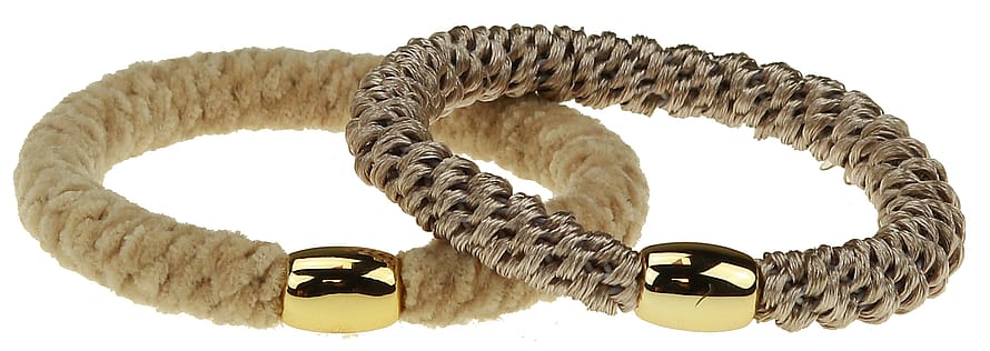 Senze Vævede Elastikker Beige