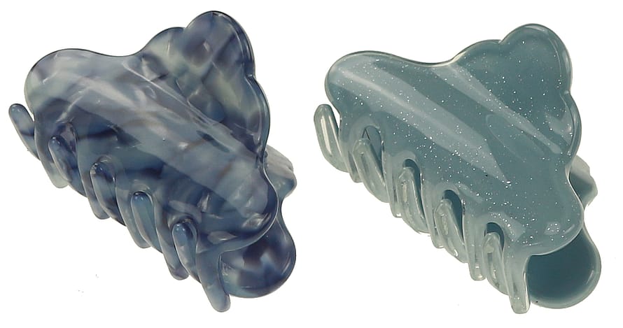 Senze Hårklemme Blå mix