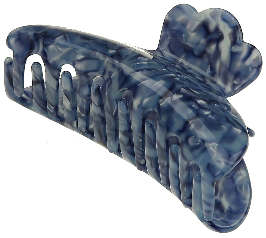 Senze Hårklemme Akryl Blå