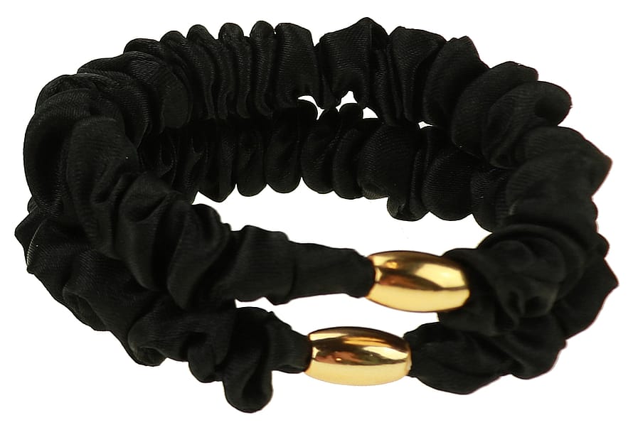 Senze Satin Elastikker Sort