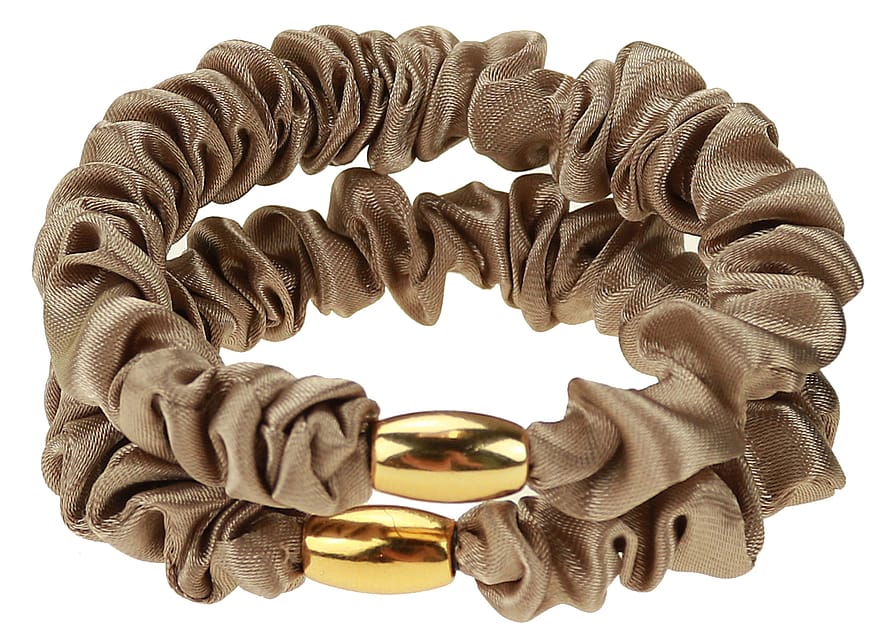 Senze Satin Elastikker Beige