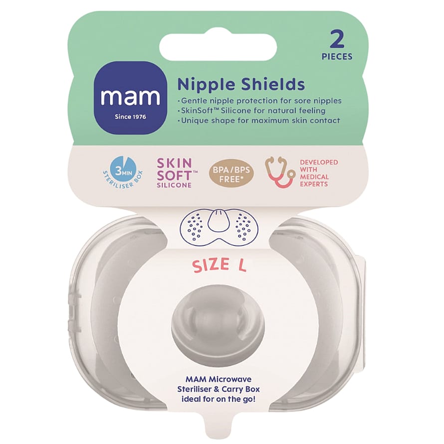 MAM Nipple Shields 2-pak Large