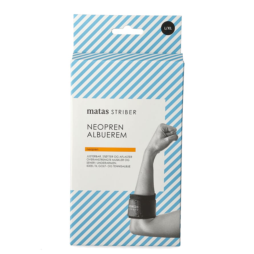 Matas Striber Neopren Albuerem Sort L/XL