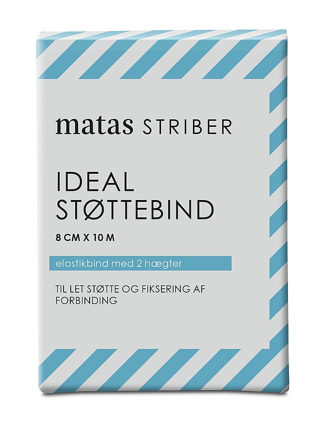 Matas Striber Ideal støttebind 8 cm x 10 m