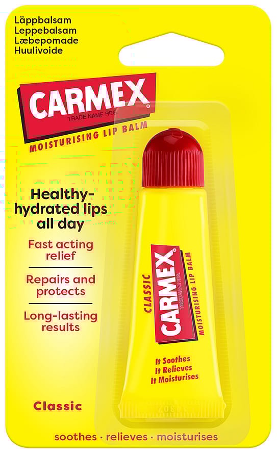 Carmex tub i blister