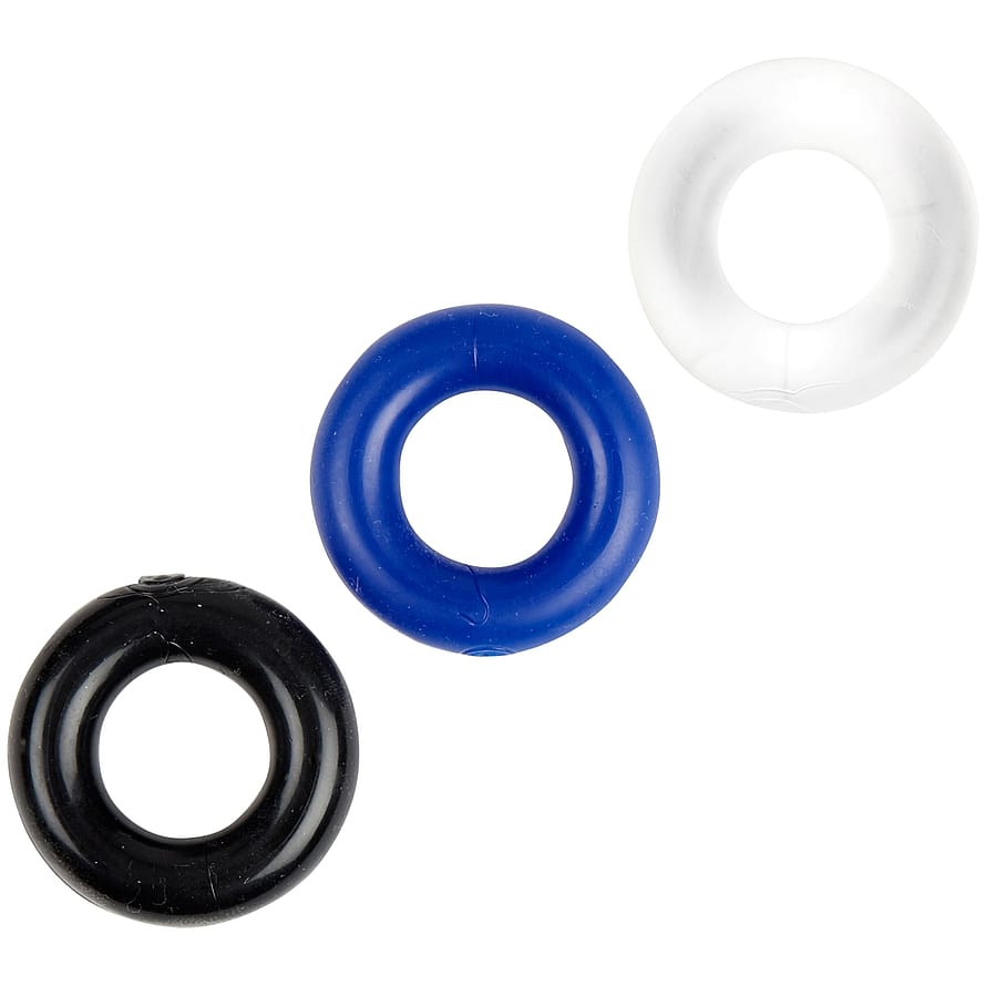 Baseks Triple Penisring Sæt