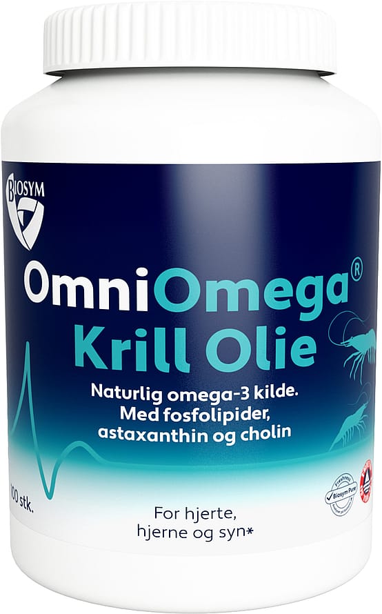 Biosym OmniOmega® Krill Olie 100 kaps