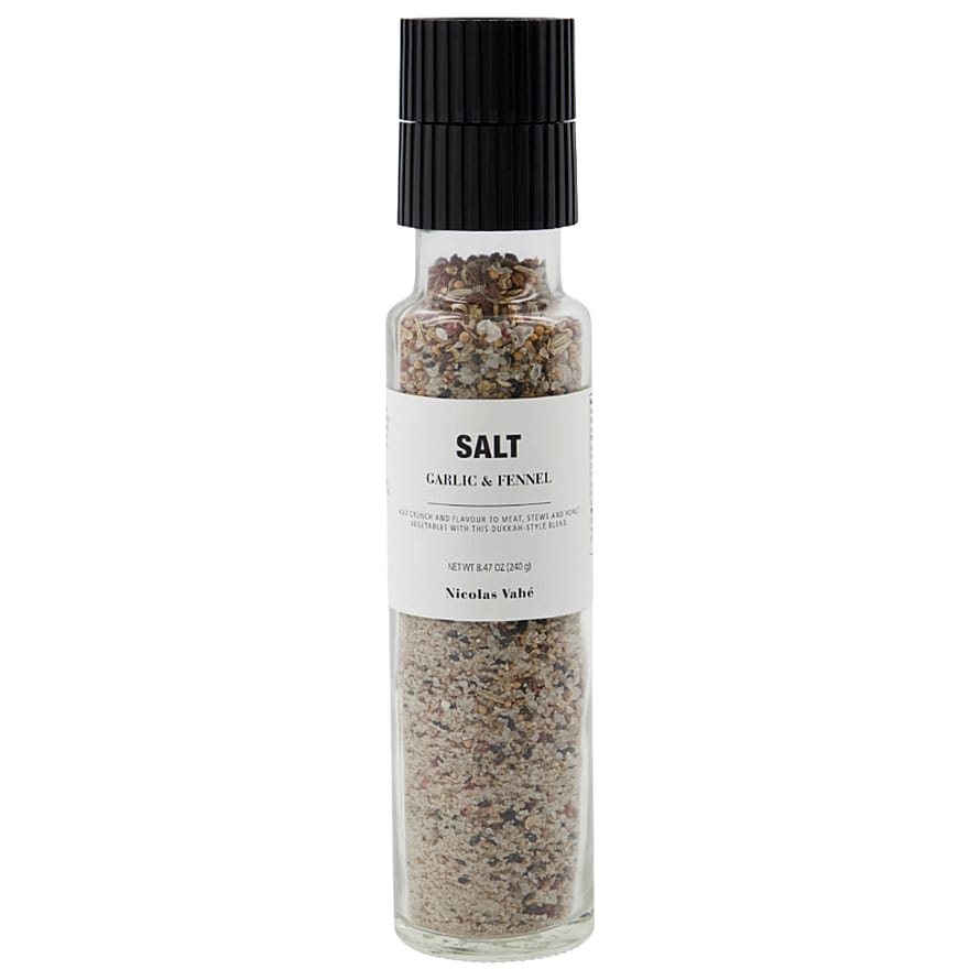 Nicolas Vahé Salt - Garlic & Fennel 240 g