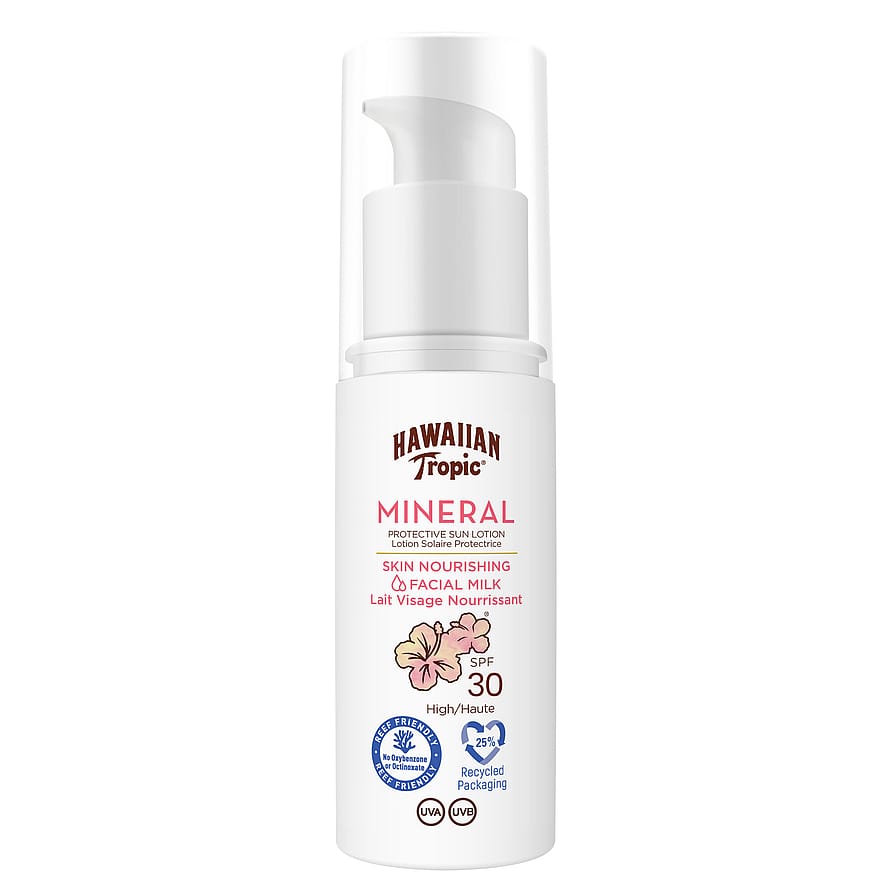 Hawaiian Tropic Mineral Protection Facial Milk Lotion SPF30 50 ml