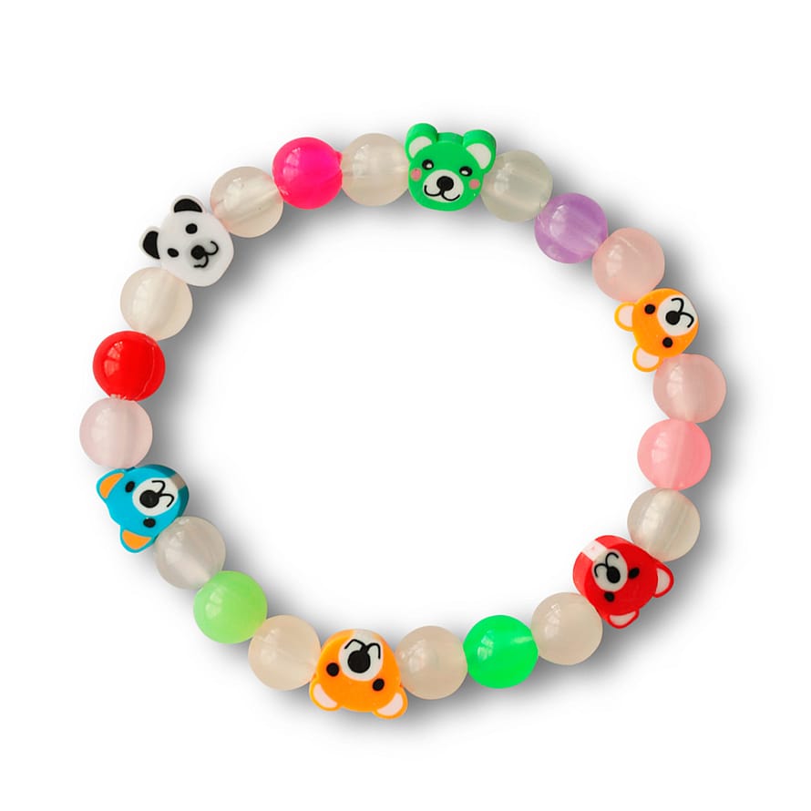 Kræftensbekæmpelse Sol UV-Perlearmbånd Til Børn 2025 Bamser