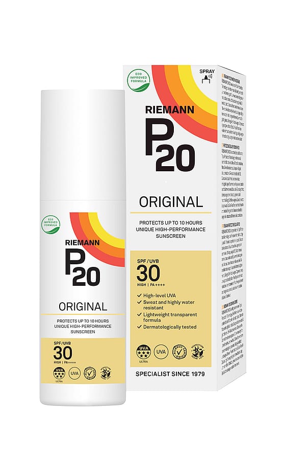 P20 Riemann Solcreme Spray SPF 30 100 ml