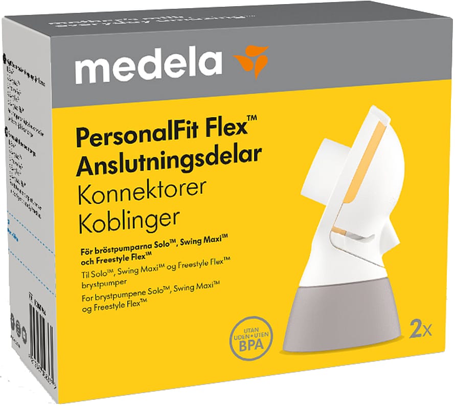 Medela PersonalFit Flex konnektor T Solo/Flex-pumper 2 stk.