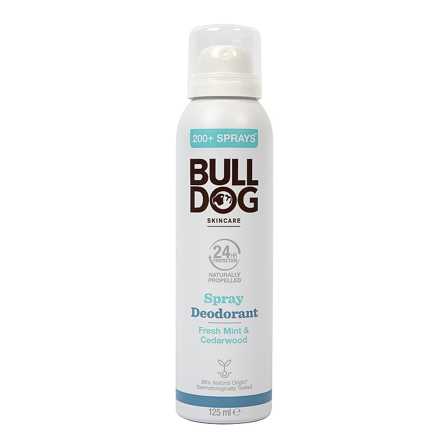 Bulldog Fresh Mint & Cedarwood Spray Deodorant 125 ml