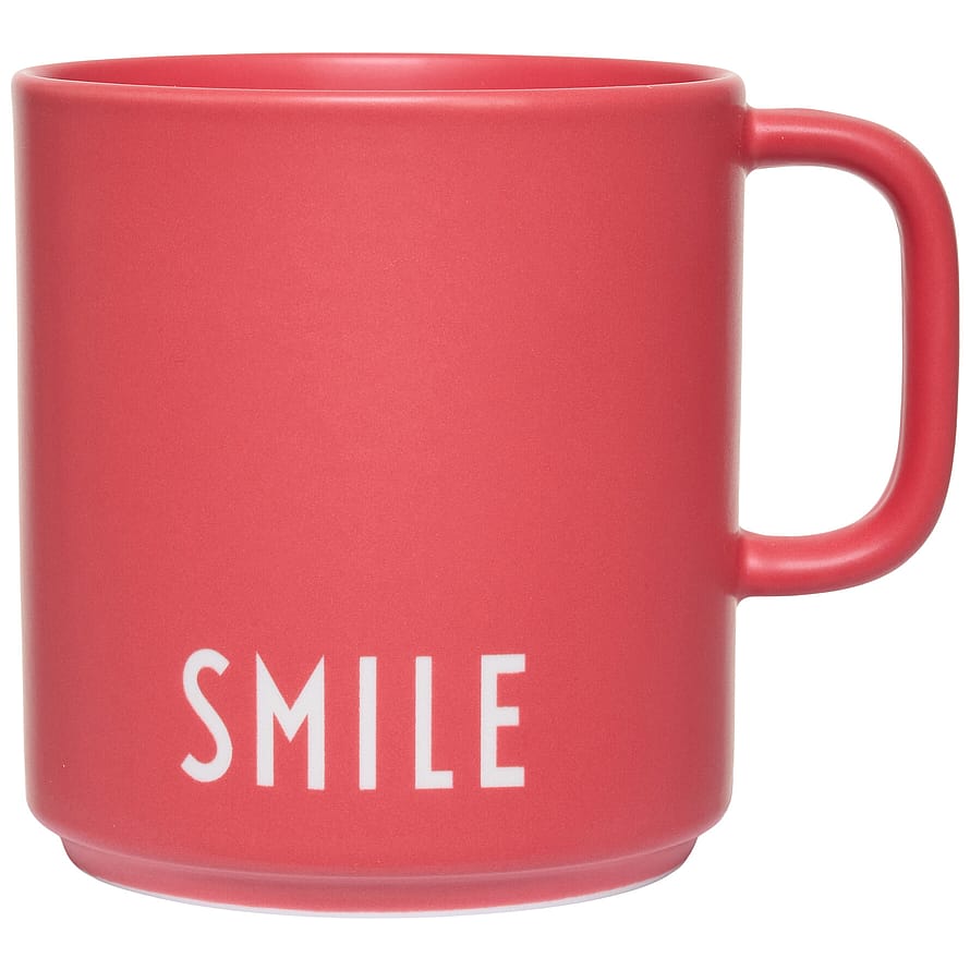 Design Letters Favorit Kop med Hank Smile Rose