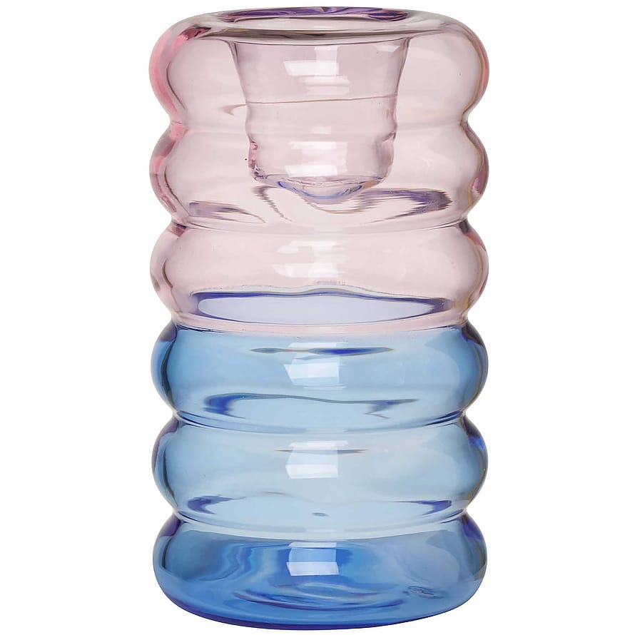 Design Letters Hoop Lysestage Pink/Blå