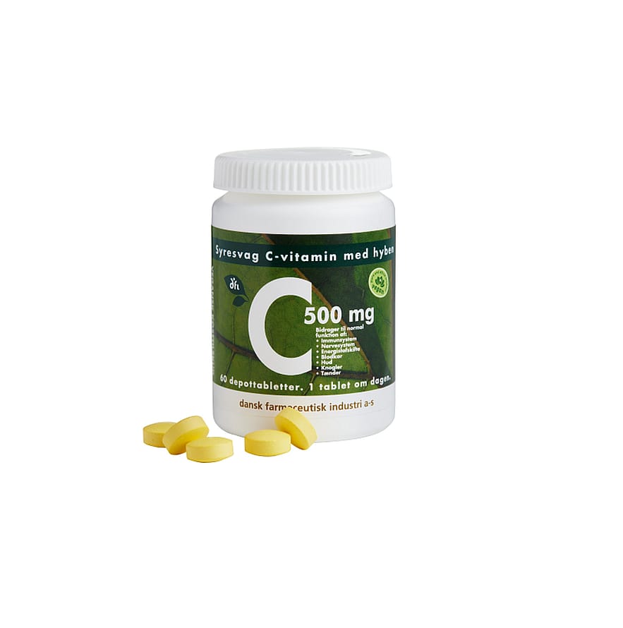 Grønne vitaminer C500 m/Hyben 60 stk