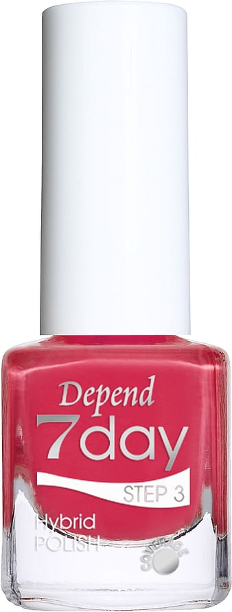Depend 7 Day Hybrid Nail Polish - No Work, All Play Collection 7323 Let Loose