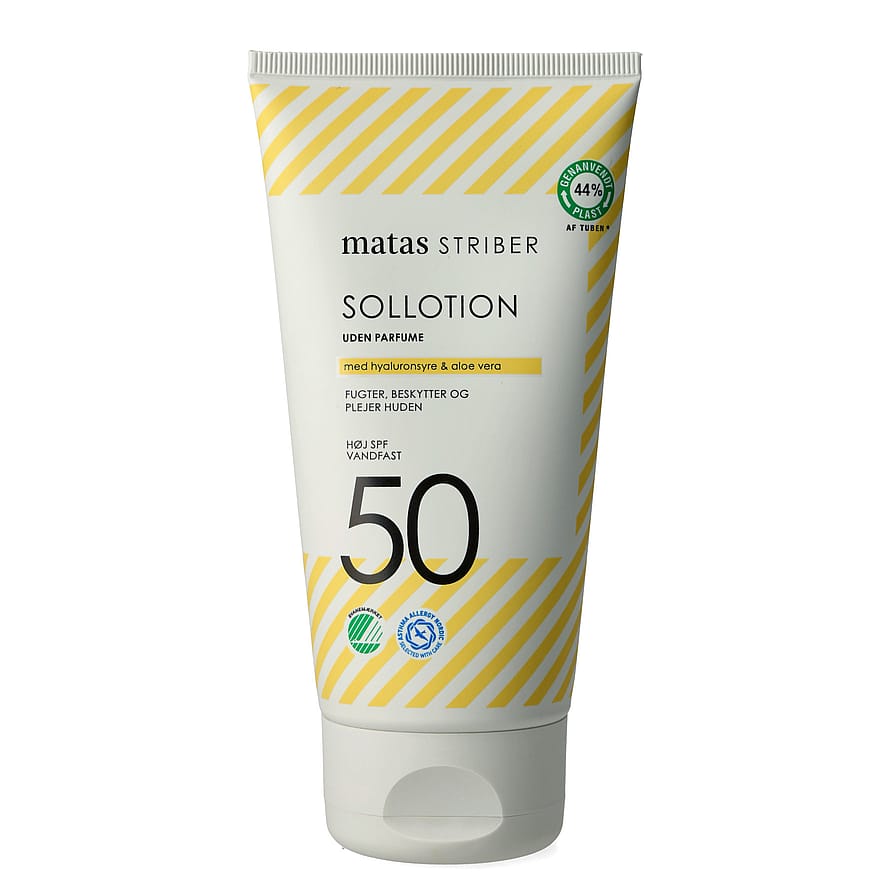 Matas Striber Sollotion SPF 50 Uden Parfume 150 ml