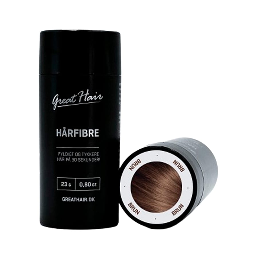 Great Hair Hårfibre Brun 23 g