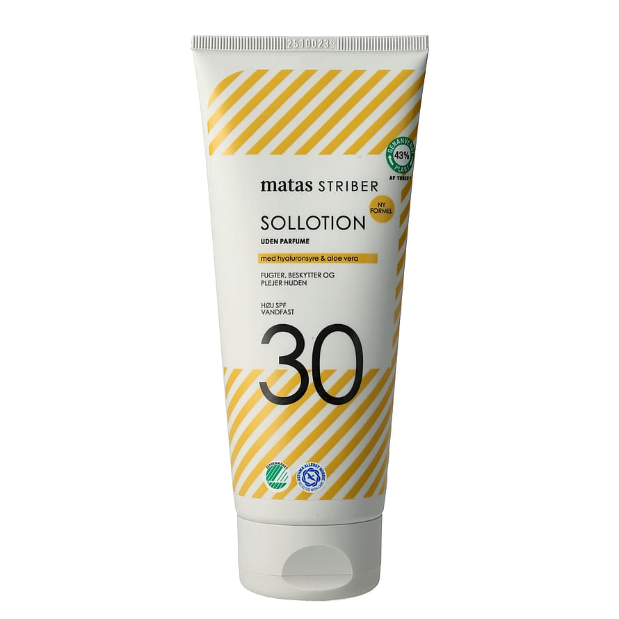 Matas Striber Sollotion SPF30 Uden Parfume 200 ml