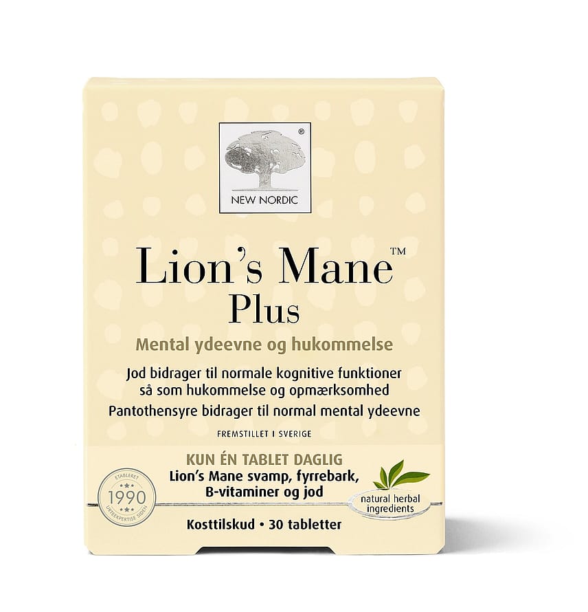 New Nordic Lion's Mane Plus 30 tabl.